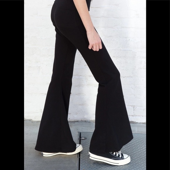 Brandy Melville Black Aaliyah Flare 